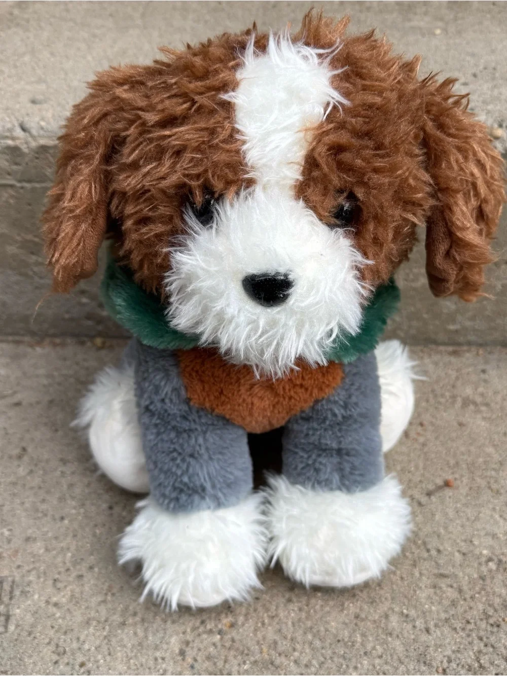 Puppy‎ in Mallard Duck Hoodie Soft HugFun Stuffie